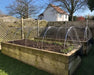 Aluminium Small Hoop Tunnel Kit  - 60cm Tall x 1.15m Wide - Various Lengths and Netting - Chestnut Mill