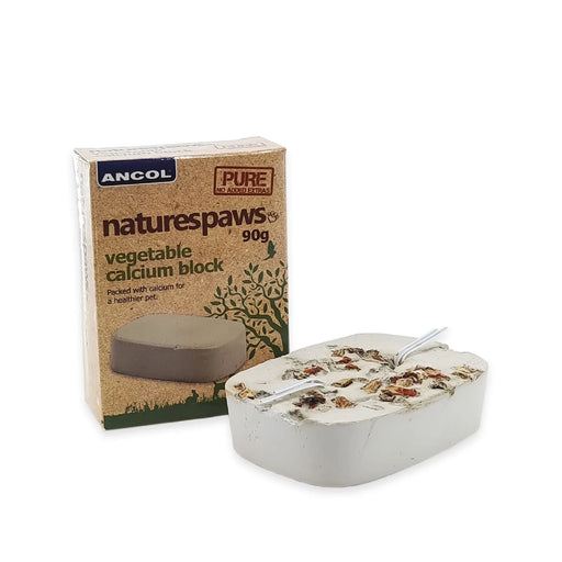 Ancol Naturespaws Veg Calcium Block x6 - Chestnut Mill