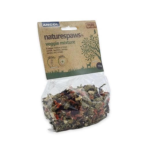 Ancol Naturespaws Veggie Mixture 6x 75g - Chestnut Mill