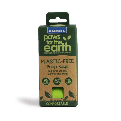 Ancol Plastic Free Poo Bags 96x6 - Chestnut Mill