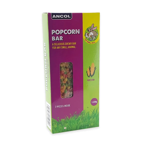 Ancol S Animal Popcorn Bar 6x 120g - Chestnut Mill