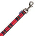 Ancol Tartan Lead Red 1m x 19mm - Chestnut Mill