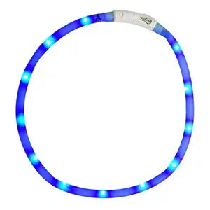 Ancol USB Flashing Band Blue - Chestnut Mill