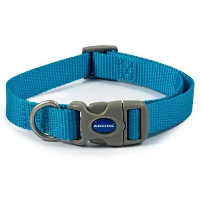 Ancol Viva Adjustable Quick Fit Collar Blue - Various Sizes - Chestnut Mill