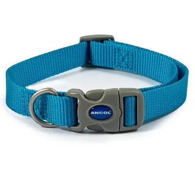 Ancol Viva Adjustable Quick Fit Collar Blue - Various Sizes - Chestnut Mill