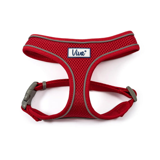 Ancol Viva Mesh Dog Harness in Red - Various Sizes Ancol