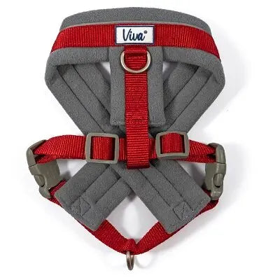 Ancol Viva Padded Harness Red - Various Sizes - Chestnut Mill