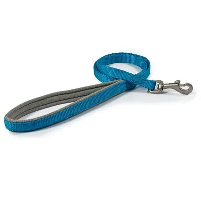 Ancol Viva Padded Snap Lead Blue - Various Sizes - Chestnut Mill