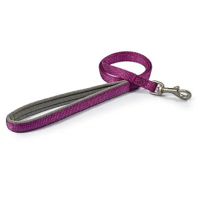 Ancol Viva Padded Snap Lead Purple - Various Sizes - Chestnut Mill