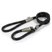 Ancol Viva Rope Reflective Slip Lead Black - Various Sizes - Chestnut Mill