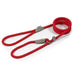 Ancol Viva Rope Reflective Slip Lead Red - Various Sizes - Chestnut Mill