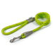 Ancol Viva Rope Reflective Snap Lead Lime - Various Sizes - Chestnut Mill