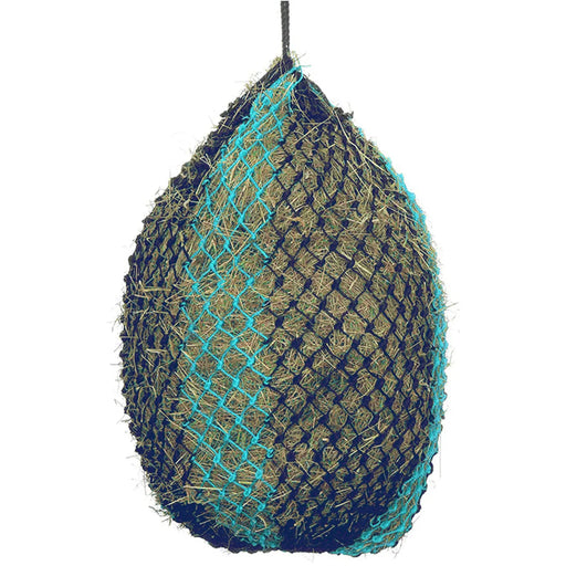 Deluxe Polypropylene Hay Net Navy/Aqua - Large - Chestnut Mill