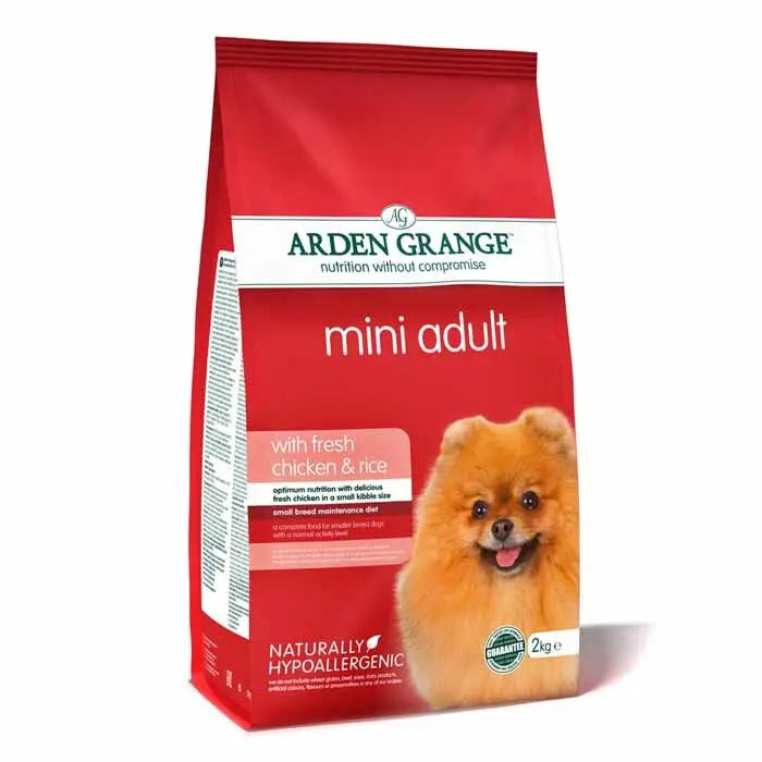 Arden Grange Dog Chicken Mini Breed - Various Sizes - Chestnut Mill