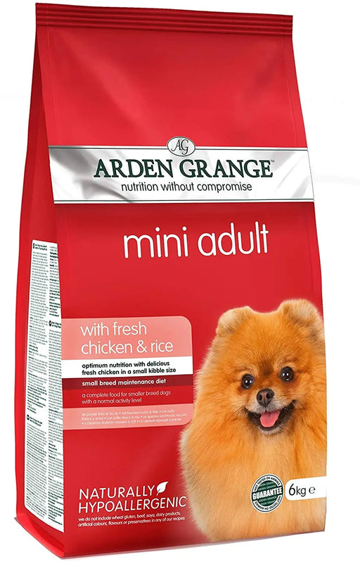 Arden Grange Dog Chicken Mini Breed - Various Sizes - Chestnut Mill