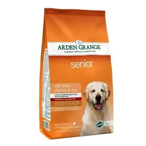 Arden Grange Dog Senior  - Various Sizes - Chestnut Mill