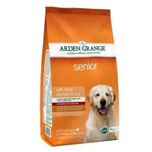 Arden Grange Dog Senior  - Various Sizes - Chestnut Mill