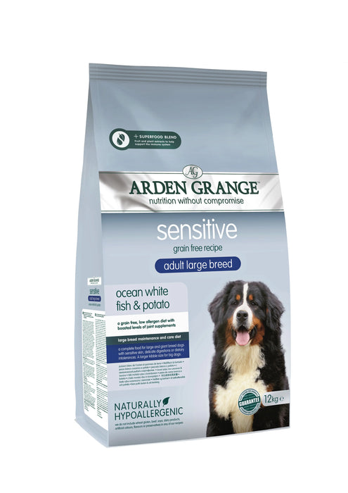 Arden Grange Dog Sensitive Large Adult - Various Sizes - Chestnut Mill