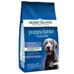 Arden Grange Puppy Large Breed - Various Sizes - Chestnut Mill