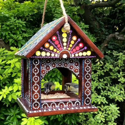 Artisan Hanging Bird Table - Bali Island Range - Chestnut Mill