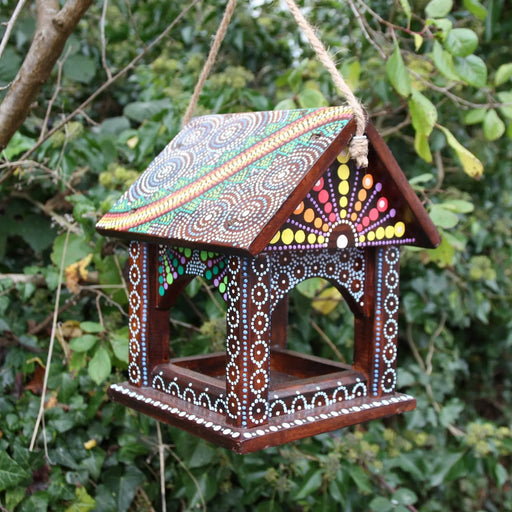 Artisan Hanging Bird Table - Bali Island Range - Chestnut Mill