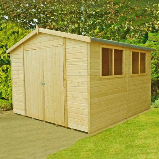 Atlas 10' x 10' Garden Workshop - Chestnut Mill