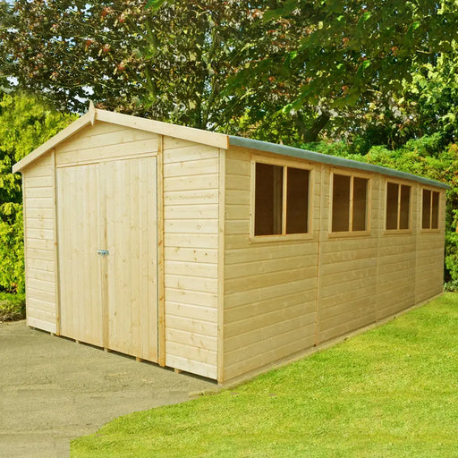 Atlas 10' x 20' Garden Workshop - Chestnut Mill