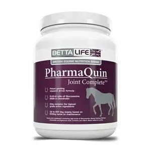 BETTAlife PharmaQuin Joint Complete HA - Horse Supplement - Various Sizes - Chestnut Mill