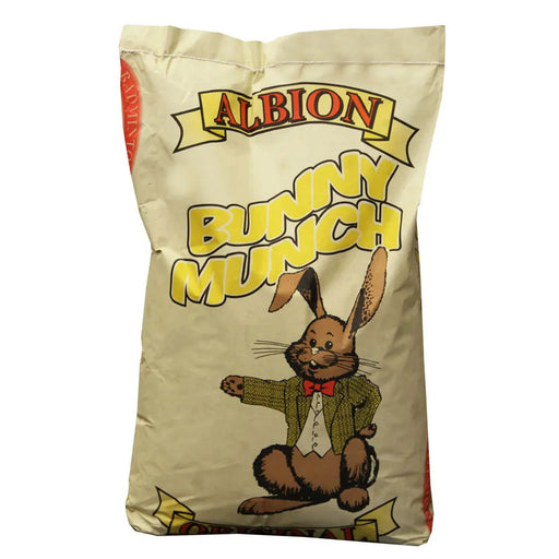 Badminton Albion Bunny Munch Original 20kg - Chestnut Mill