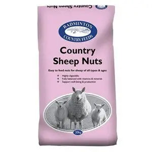 Badminton Country Sheep Nuts - 20 kg - Chestnut Mill