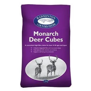 Badminton Monarch Deer Cubes  - 20 kg - Chestnut Mill