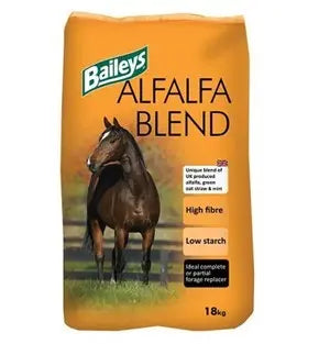 Baileys Alfalfa Blend - Chaff - 18kg - Chestnut Mill