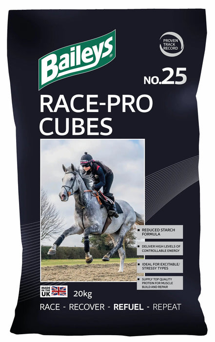 Baileys No. 25 Race-Pro Cubes - 20 kg - Chestnut Mill