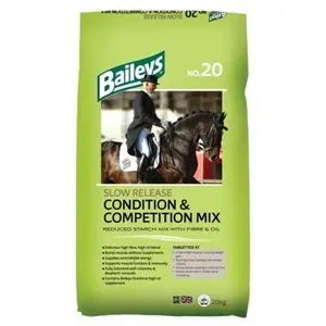 Baileys No.20 Slow Release Condition & Competition Mix 20kg - Chestnut Mill