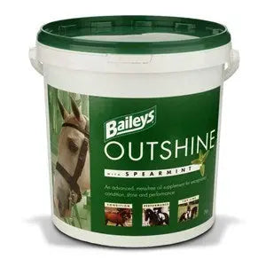 Baileys Outshine Spearmint Horse Supplement - Various Sizes - Chestnut Mill