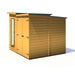 Barclay Summerhouse with side shed - 7'x11' - Chestnut Mill