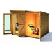 Barclay Summerhouse with side shed - 8'x11' - Chestnut Mill