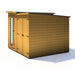 Barclay Summerhouse with side shed - 8'x11' - Chestnut Mill