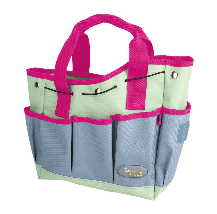 Clip Glove Matching SOFT TOOL BAG - Ladies - Pink / Blue - Chestnut Mill