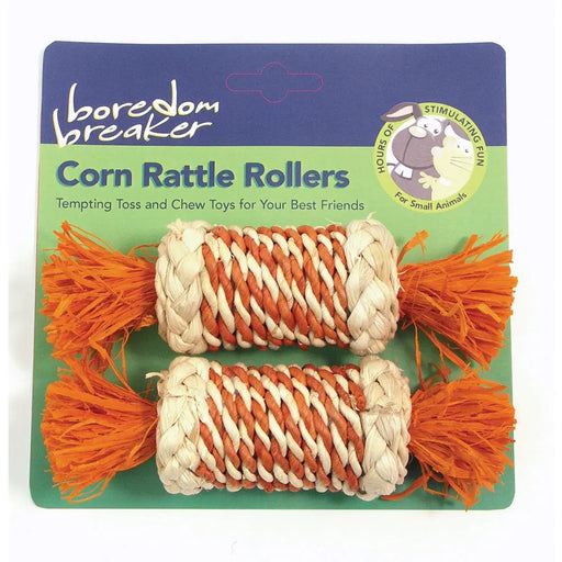 Boredom Breaker Corn Rattle Rollers - Chestnut Mill