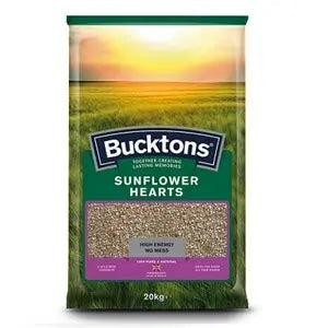 Bucktons Hulled Sunflower Hearts - 20 kg - Chestnut Mill