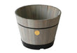 Build A Barrel by VegTrug, Medium 46cm - Grey Wash (FSC 100%) - Chestnut Mill