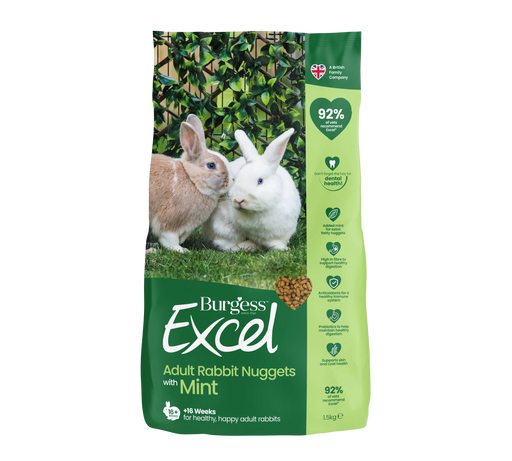 Burgess Excel Rabbit Nuggets - Various Sizes - Chestnut Mill