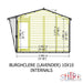 Burghclere Summerhouse Shiplap - 10'x10' - Chestnut Mill