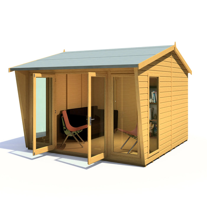 Burghclere Summerhouse Shiplap - 10'x10' - Chestnut Mill