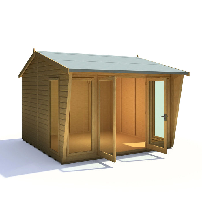 Burghclere Summerhouse Shiplap - 10'x10' - Chestnut Mill