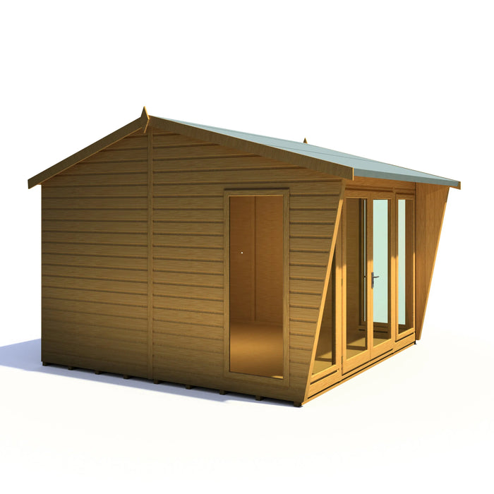 Burghclere Summerhouse Shiplap - 10'x10' - Chestnut Mill