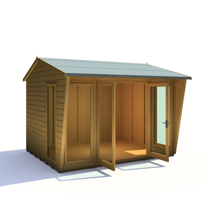 Burghclere Summerhouse Shiplap - 10'x8' - Chestnut Mill