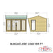 Burghclere Summerhouse Shiplap - 10'x8' - Chestnut Mill