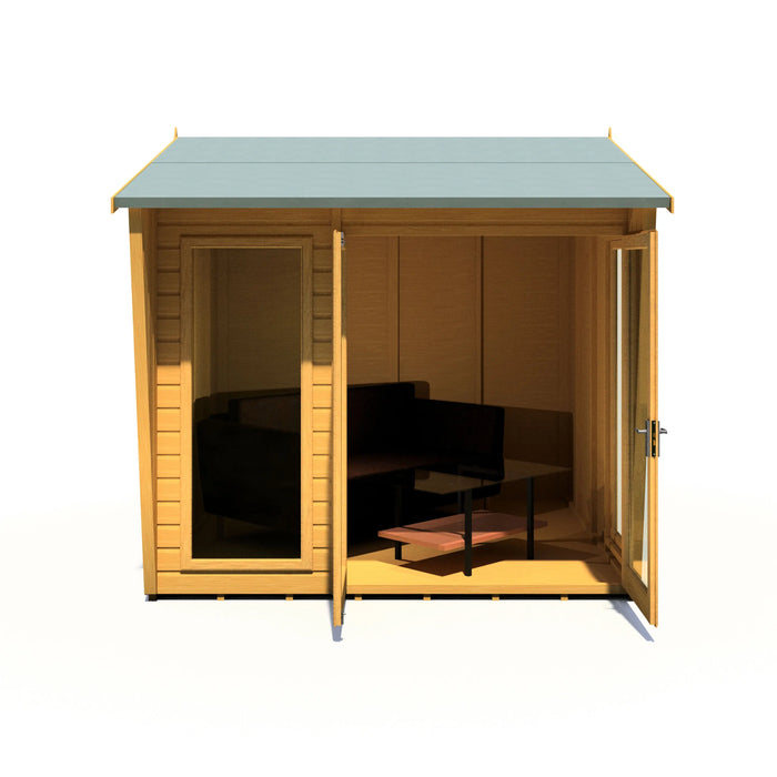 Burghclere Summerhouse Shiplap - 8'x8' - Chestnut Mill